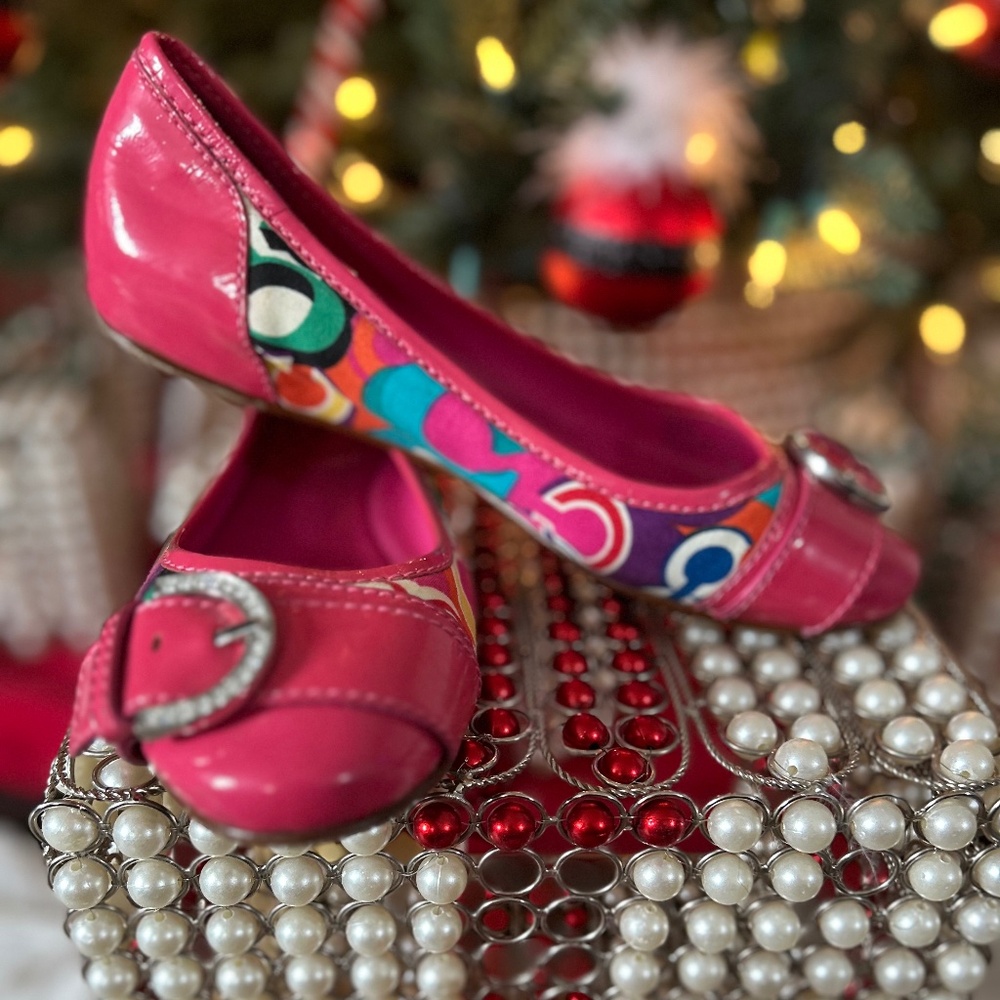 COACH Remmi Logo Flats 6.5